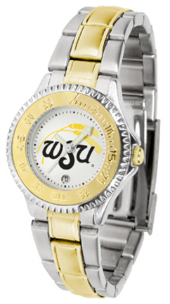 Wichita State Shockers Competitor Ladies Watch with Two-Tone Band
