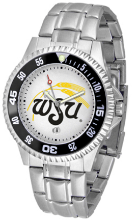 Wichita State Shockers Competitor Watch with a Metal Band