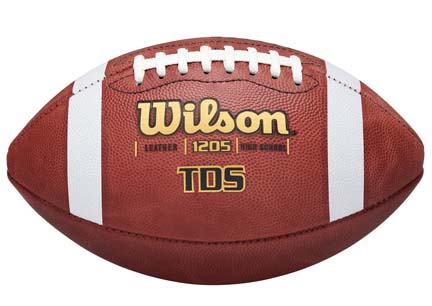 Wilson TDS Traditional Official Size Leather Football