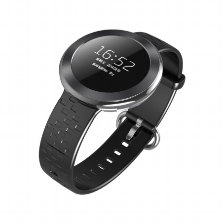Worryfree Gadgets HRB-ET01Black Bluetooth Smart Bracelet Heart Rate Monitor Black