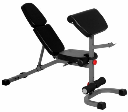 XMark Fitness XM-4417 FID Weight Bench with Preacher Curl