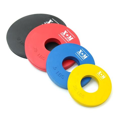 Xtreme Monkey XM-5160 Competition Rubber Fractional Weight Plates Set