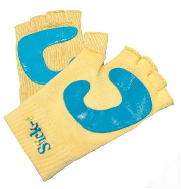 Yoga Stick-e Products 3060 Stick-e Yoga Gloves... for a Secure Grip Beige 1 Pair One Size