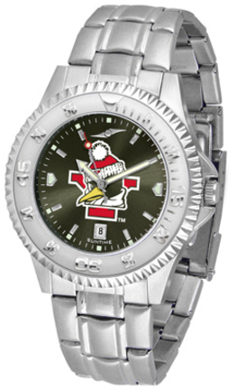 Youngstown State Penguins Competitor AnoChrome Men's Watch with Steel Band