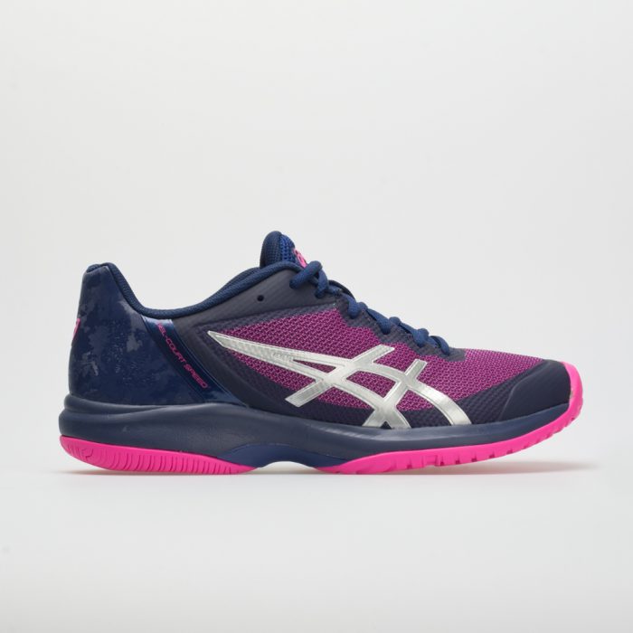 ASICS GEL-Court Speed: ASICS Women's Tennis Shoes Blue Print/Pink Glo
