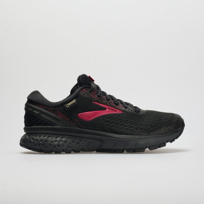 Brooks Ghost 11 GTX: Brooks Women's Running Shoes Black/Pink/Ebony