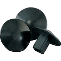 Champion Sports 0309 Molded Rubber Ground Anchor Plug Black Molded