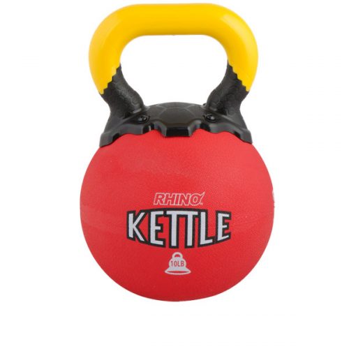 Champion Sports RKB10 10 lbs Rhino Kettle Bell Red