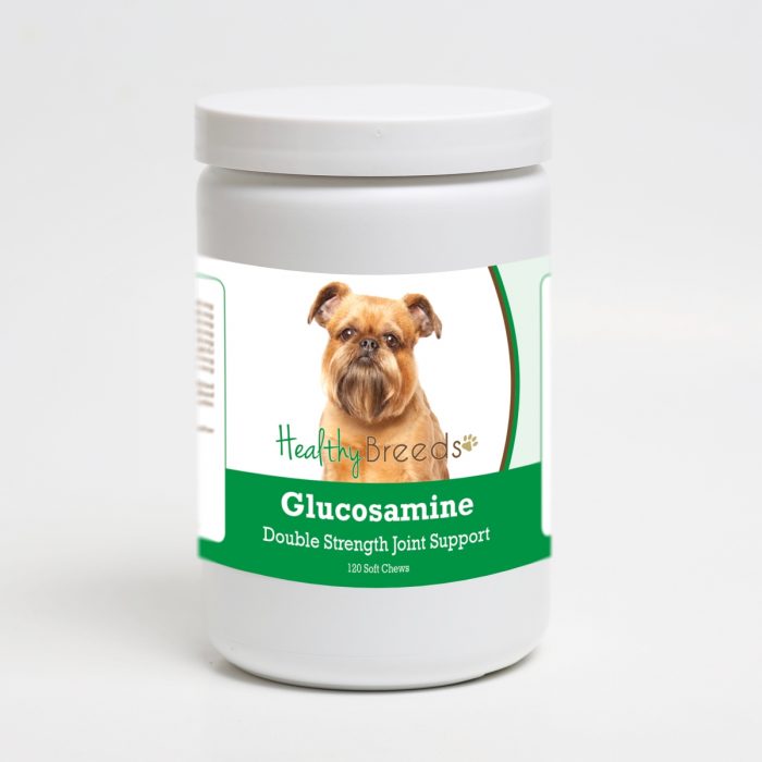 Healthy Breeds 192959014150 Brussels Griffon Glucosamine DS Plus MSM - 120 Count