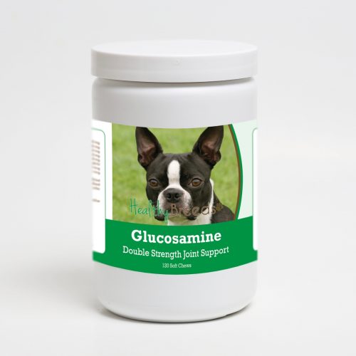 Healthy Breeds 192959014174 Boston Terrier Glucosamine DS Plus MSM - 120 Count