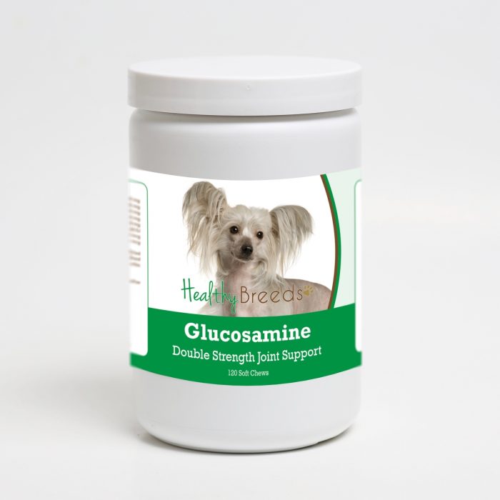Healthy Breeds 192959014396 Chinese Crested Glucosamine DS Plus MSM - 120 Count