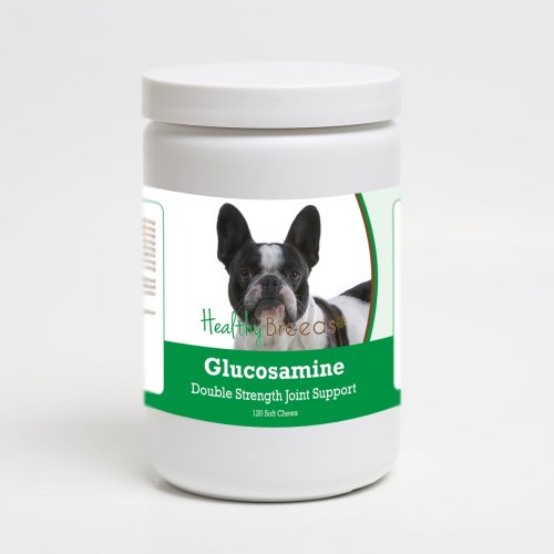 Healthy Breeds 192959014655 French Bulldog Glucosamine DS Plus MSM - 120 Count
