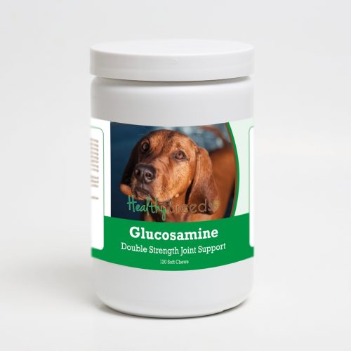 Healthy Breeds 192959015478 Redbone Coonhound Glucosamine DS Plus MSM - 120 Count