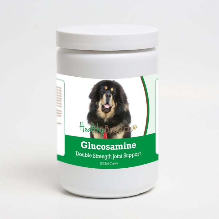 Healthy Breeds 192959015799 Tibetan Mastiff Glucosamine DS Plus MSM - 120 Count
