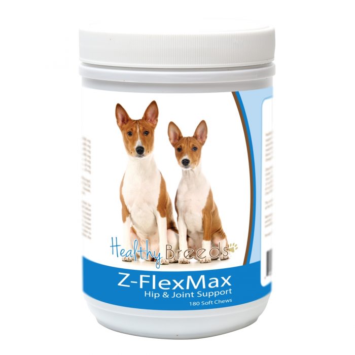 Healthy Breeds 840235155614 Basenji Z-Flex Max Dog Hip & Joint Support - 180 Count