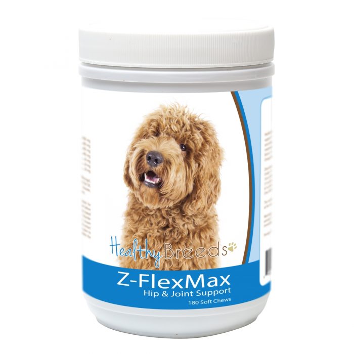 Healthy Breeds 840235155638 Labradoodle Z-Flex Max Dog Hip & Joint Support - 180 Count