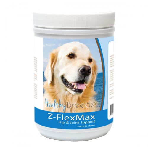 Healthy Breeds 840235155690 Golden Retriever Z-Flex Max Dog Hip & Joint Support - 180 Count