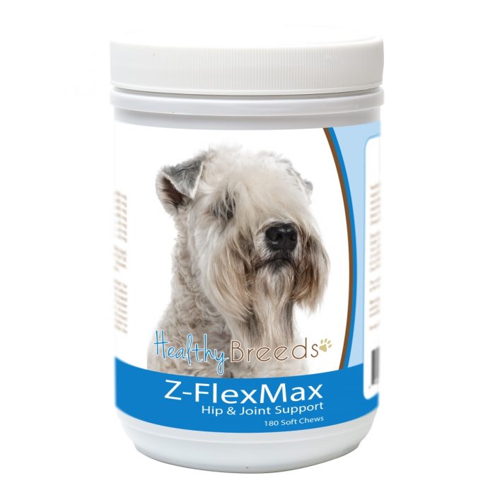 Healthy Breeds 840235155799 Soft Coated Wheaten Terrier Z-Flex Max Dog Hip & Joint Support - 180 Count
