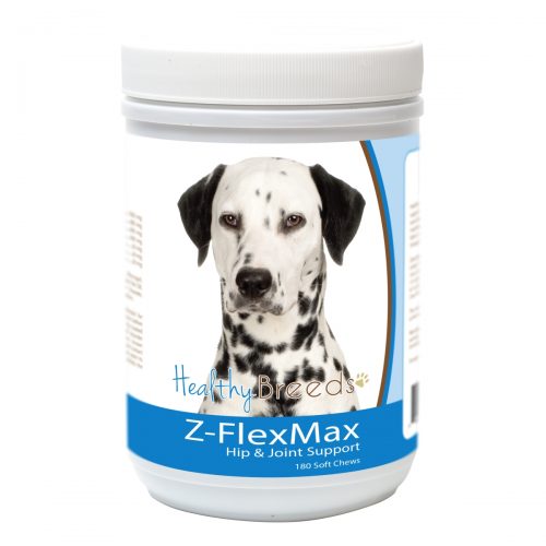Healthy Breeds 840235155812 Dalmatian Z-Flex Max Dog Hip & Joint Support - 180 Count