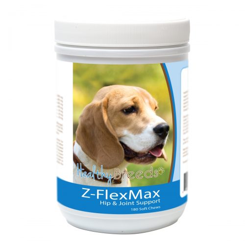 Healthy Breeds 840235155829 Beagle Z-Flex Max Dog Hip & Joint Support - 180 Count