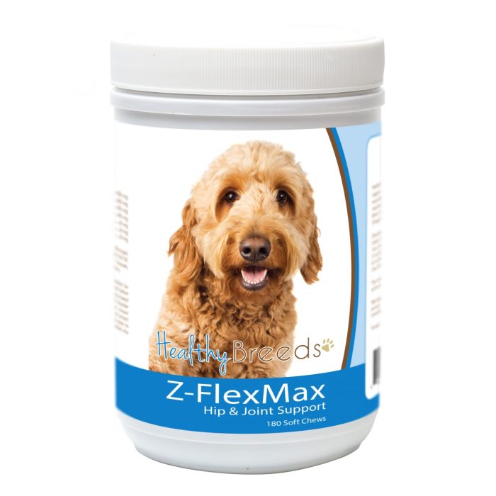 Healthy Breeds 840235155881 Goldendoodle Z-Flex Max Dog Hip & Joint Support - 180 Count