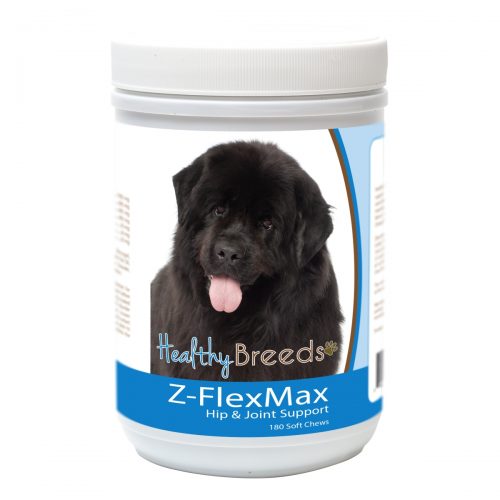 Healthy Breeds 840235156062 Newfoundland Z-Flex Max Dog Hip & Joint Support - 180 Count
