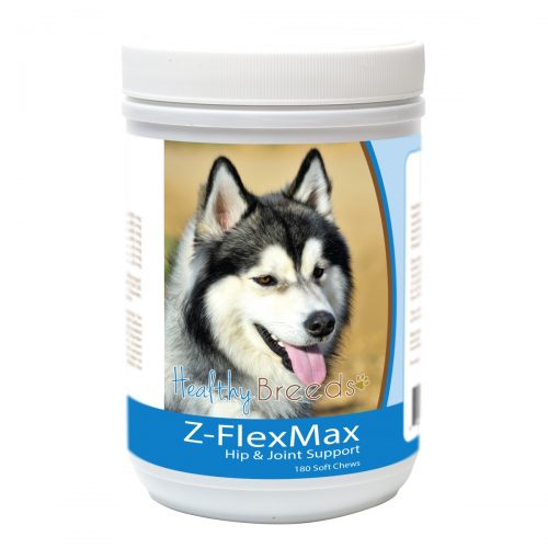 Healthy Breeds 840235156185 Siberian Husky Z-Flex Max Dog Hip & Joint Support - 180 Count