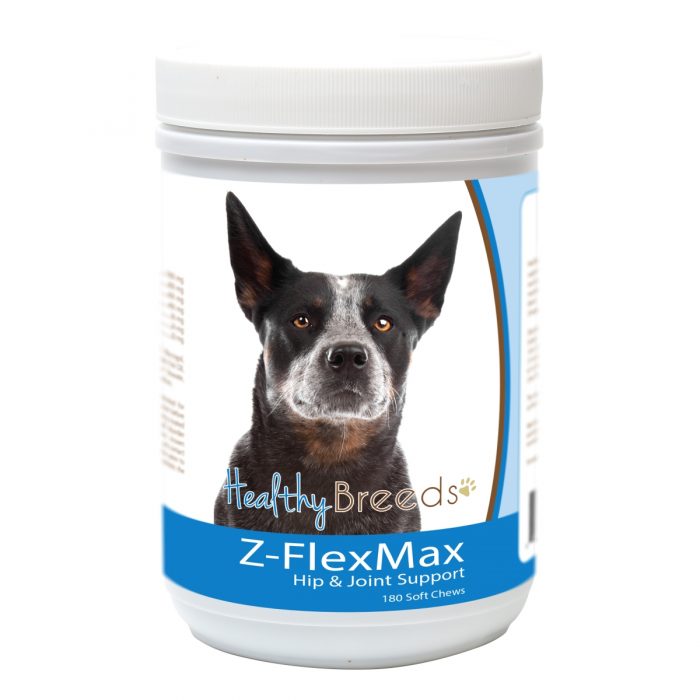 Healthy Breeds 840235156291 Australian Cattle Dog Z-Flex Max Dog Hip & Joint Support - 180 Count