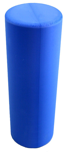 Hi-Density Round Foam Roller 18 Inch - Blue