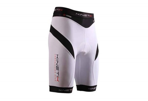 Kinetik Compression Cycling Shorts - Men's - white black, x-large