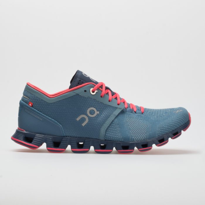 On Cloud X: On Running Women's Running Shoes Lake/Coral