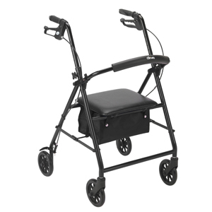Rollator with 6 in. Wheels - Black