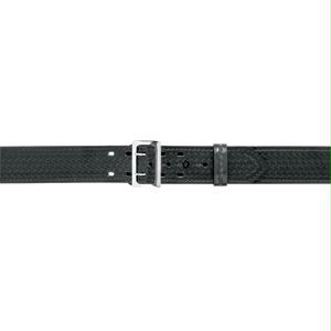 Safariland 875-34-8 875 Stitched Edge with Buckle Belt B-W Black Chrome 34 in.