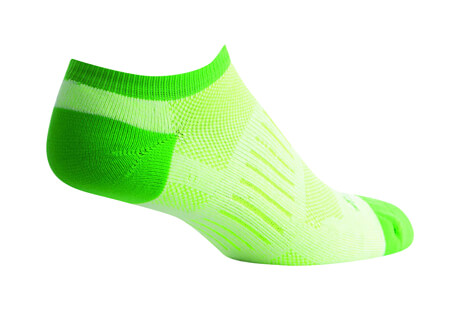 Sock Guy Sprint Green No Show Socks - Women's