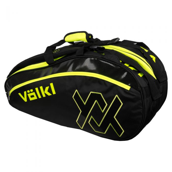 Volkl Tour Combi Bag Black/Neon Yellow: Volkl Tennis Bags