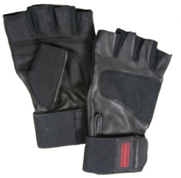 Weider WEGWWLX11 Professional Wrist Wrap Glove Black - Large & Extra Large