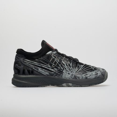 Wilson Kaos 2.0 SFT: Wilson Men's Tennis Shoes Black/Ebony/Quiet Shade