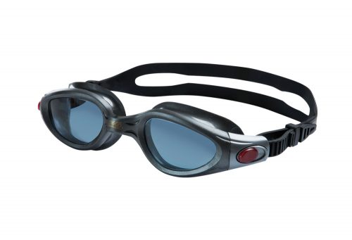 Zoggs Phantom Elite L/XL Polarized Goggles - black/smoke, adjustable