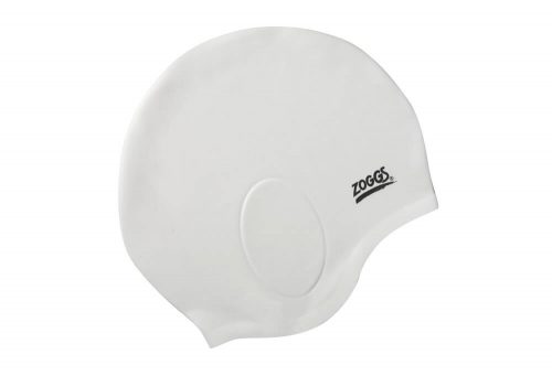 Zoggs Ultra Fit Cap - white, one size