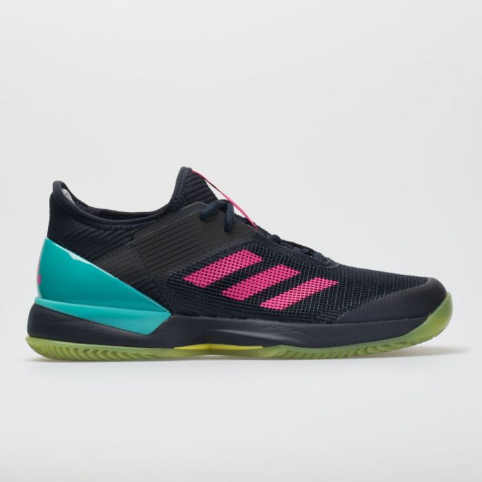 adidas adizero Ubersonic 3 Clay: adidas Women's Tennis Shoes Legend Ink/Shock Pink