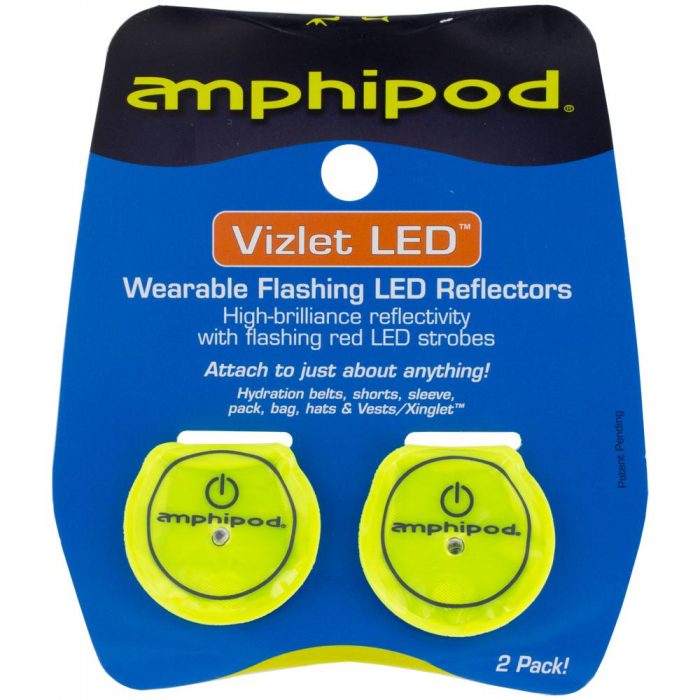 Amphipod Vizlet Flash Dot LED Reflectors 2 Pack: Amphipod Reflective, Night Safety