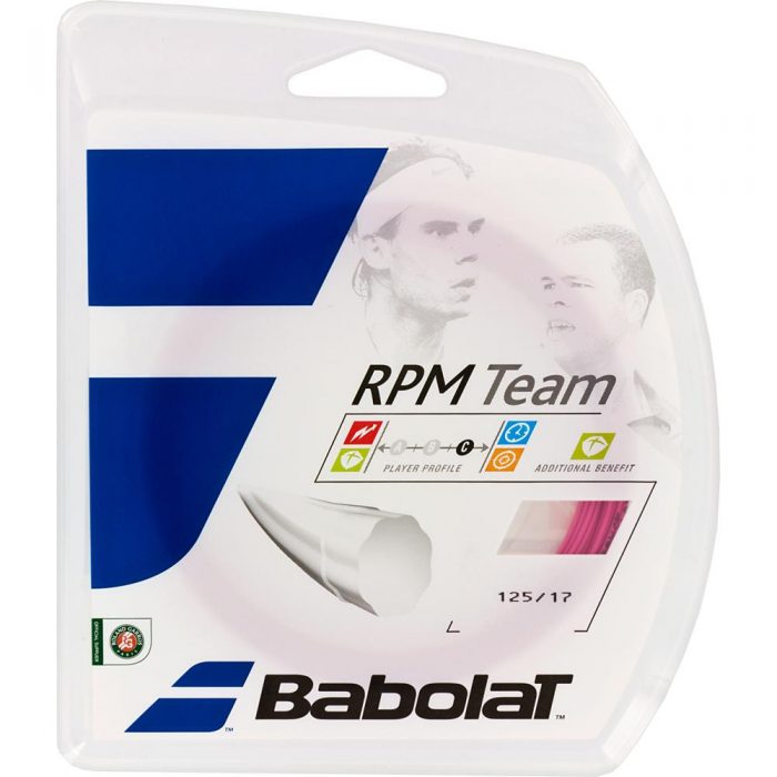 Babolat RPM Team 17 Pink: Babolat Tennis String Packages