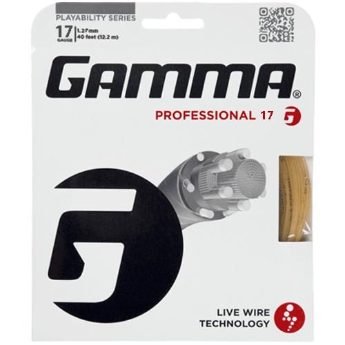 Gamma Professional 17: Gamma Tennis String Packages