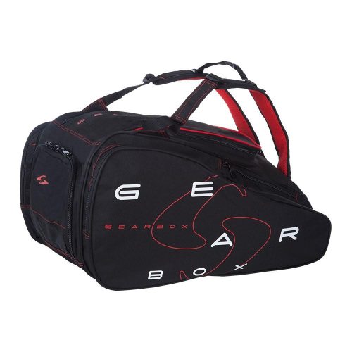 Gearbox Ally Bag Black/Red: Gearbox Racquetball Bags