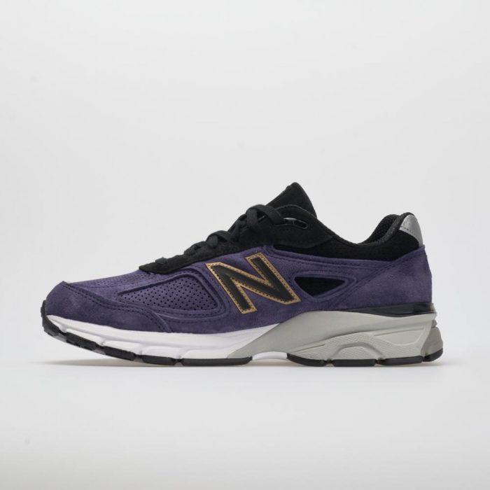 New Balance 990v4: New Balance Men's Running Shoes Black/Wild Indigo