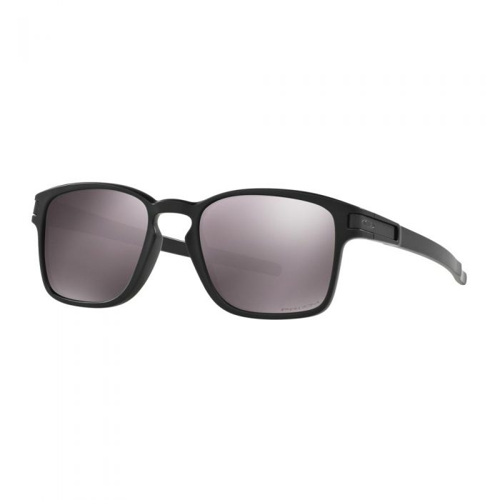 Oakley Latch Square Matte Black Prizm Daily Polarized Sunglasses: Oakley Sunglasses