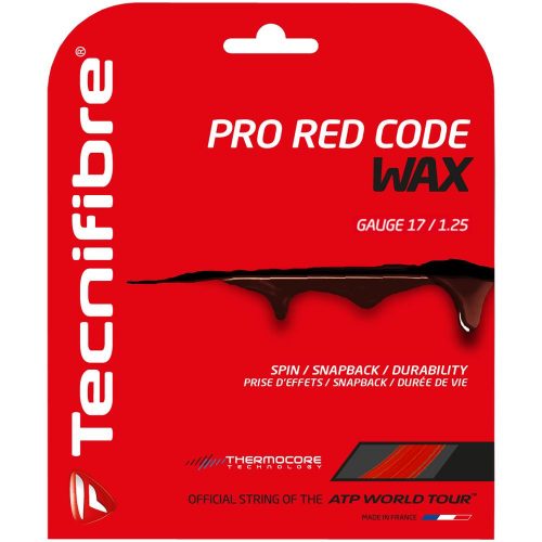 Tecnifibre Pro Red Code Wax 17 1.25: Tecnifibre Tennis String Packages