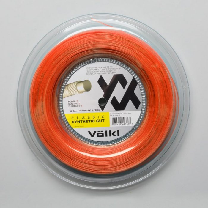 Volkl Classic Synthetic Gut 17 660' Reel: Volkl Tennis String Reels