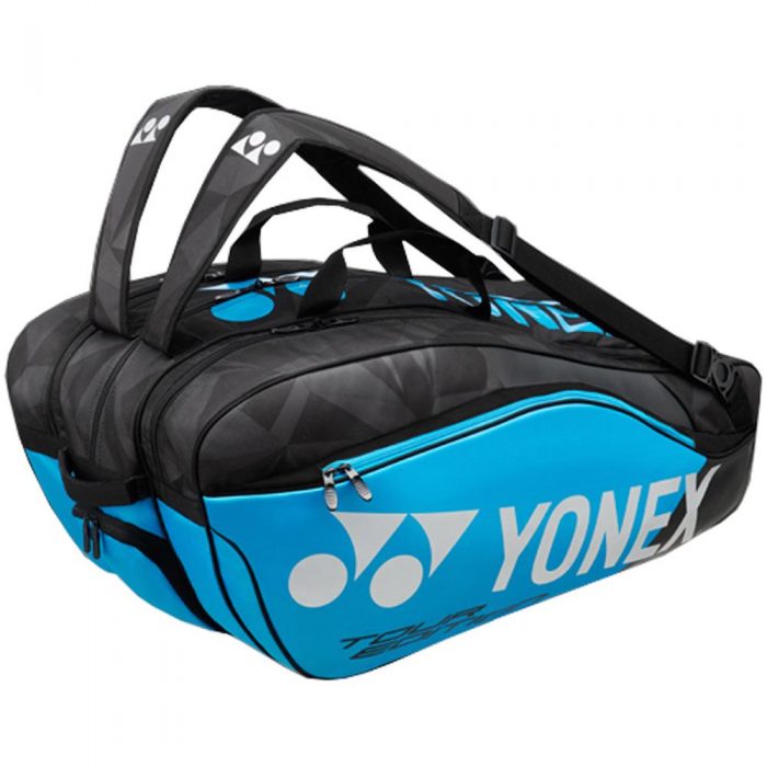 Yonex Pro 12 Pack Racquet Bag Blue: Yonex Tennis Bags