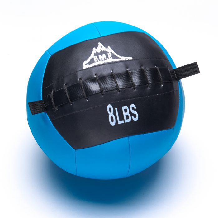 Black Mountain Products Slam Ball 8lbs Black Mountain Fitness Slam Ball for Strength & Endurance Training Blue